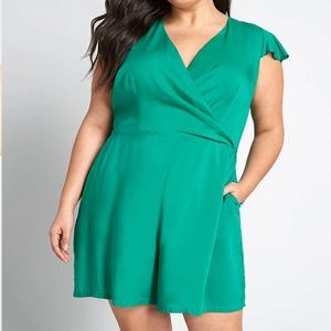 ModCloth x Collectif On Island Time Romper NWT